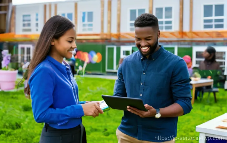 자원봉사자 관리와 커뮤니티 서비스의 연계 - **Prompt 2: Proud Display of NFT Volunteer Certificate**
    A close-up, dynamic shot of a young wom...