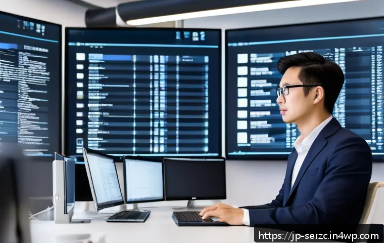 커뮤니티 서비스의 법적 규제 및 대응 방안 - A modern Japanese community manager in a sleek office environment, reviewing copyright infringement ...